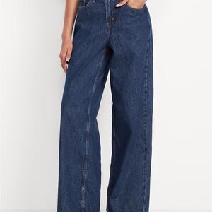 High Rise Baggy Wide-Leg Jeans